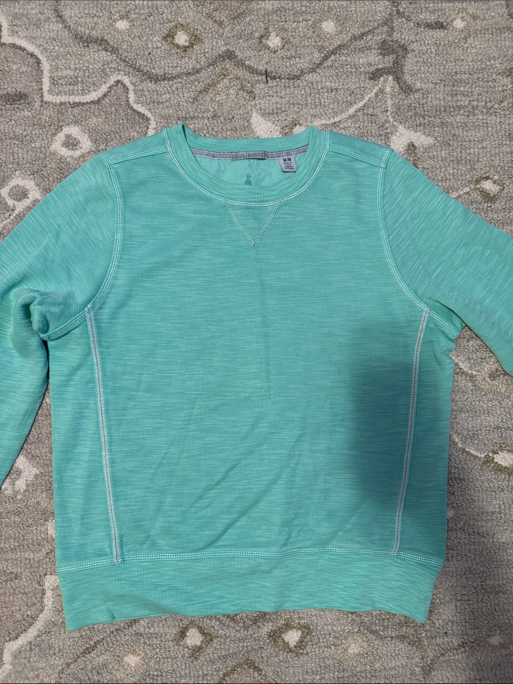 Tommy Bahama Light Teal Crewneck Sweatshirt